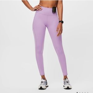 Figs Amethyst Leggings: size small